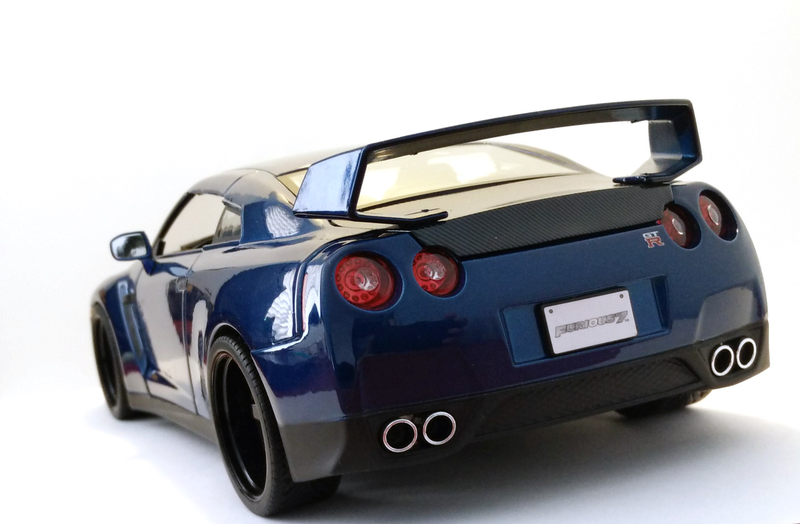 Illustration for article titled Fast & Furious Nissan GT-R (R35) by Jada (1/18)